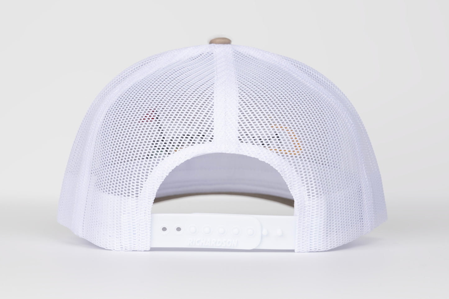 Richardson 112 Snap Back Trucker Hat - Khaki/White